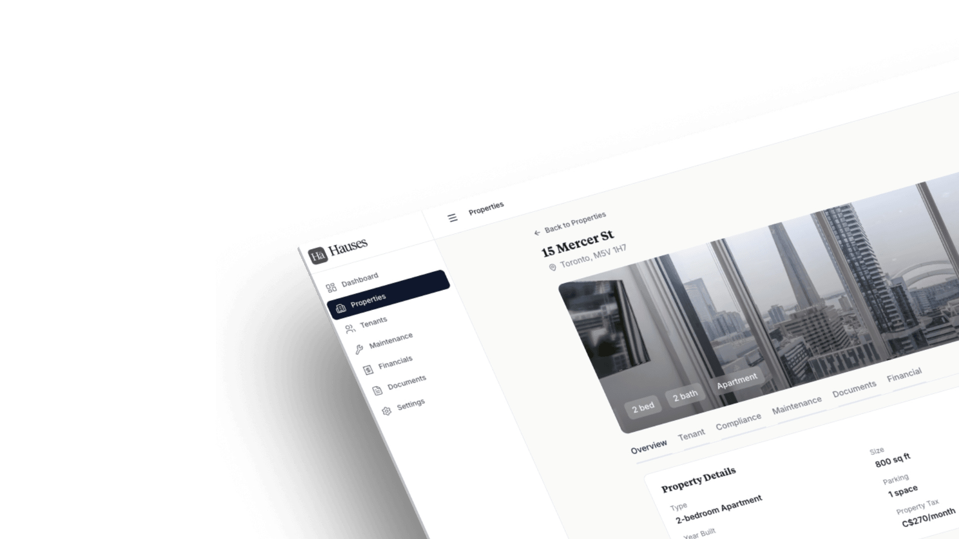 Häuses Dashboard