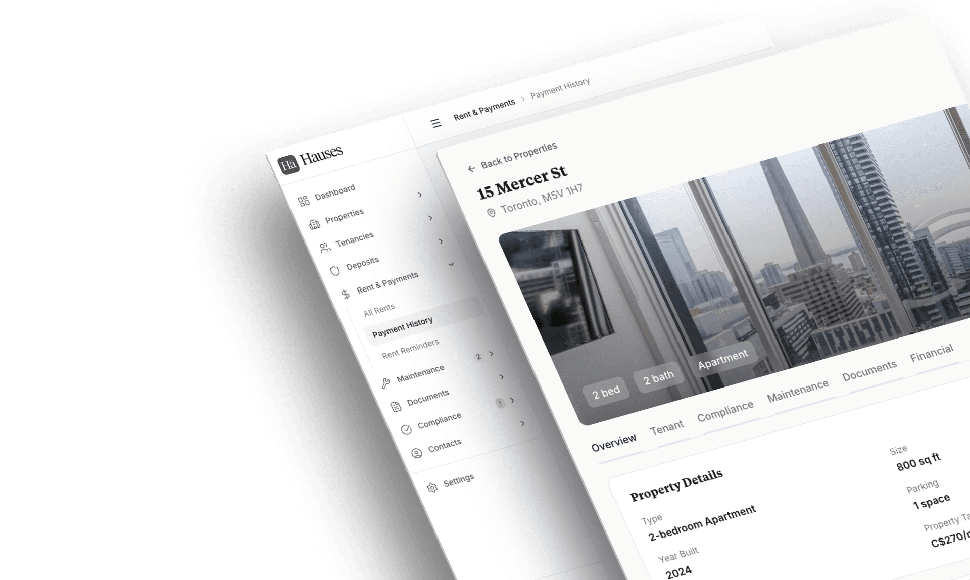 Landlord Dashboard